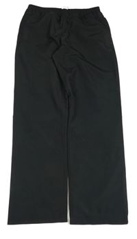 Černé šusťákové podšité funkční kalhoty Crane