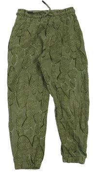 Khaki vzorované tepláky John Lewis