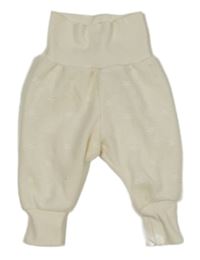 Smotanové fleecové tepláky H&M