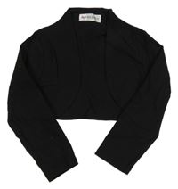 Čierne šušťákové bolerko