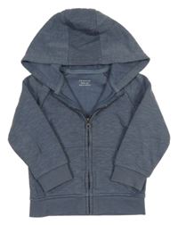 Modrošedá prepínaci mikina s kapucňou Primark