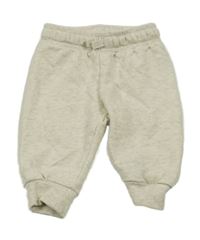 Svetlobéžové melírované tepláky H&M