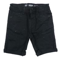 Černé riflové kraťasy Denim Co.