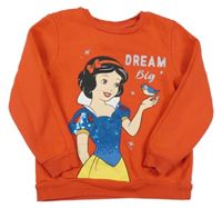Červená mikina so Sněhurkou Disney