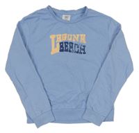 Svetlomodrá ľahká mikina s nápisom Lily & Dan