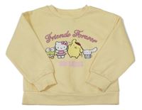 Žltá mikina s Hello Kitty Primark