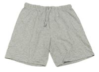 Svetlosivé melírované ľahké kraťasy H&M