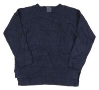 Tmavomodrý sveter Zara