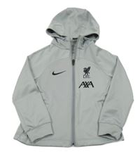 Světlešedá sportovní propínací mikina s kapucí - L.F.C Nike