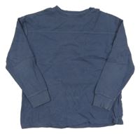 Šedomodré rebrované tričko F&F