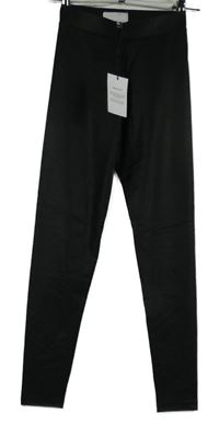 Nové - Dámske čierne legíny Pieces