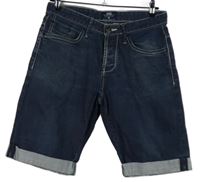 Pánské tmavomodré riflové kraťasy SMG 