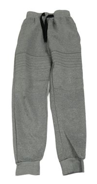 Svetlosivé športové nohavice