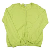 Limetkový prepínaci sveter Alive