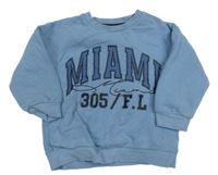 Modrá mikina s nápisom F&F