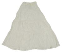 Biela sukňa H&M