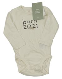 Nové - smotanové body s nápismi H&M