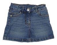 Modrá rifľová sukňa Tex