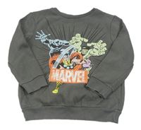 Šedá mikina - Avengers Marvel