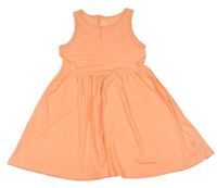 Neónově oranžové bavlnené šaty George