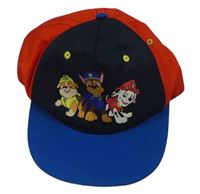 Tmavomodro-červená plátěná kšiltovka Paw Patrol zn H&M
