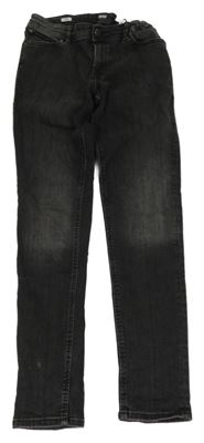 Tmavosivé rifle Jack&Jones vel. 176