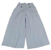 Modro-bílé pruhované culottes kalhoty Pepe Jeans
