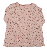 Svetloružové tričko so vzorom Lupilu