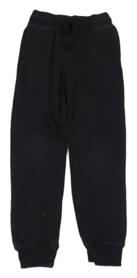 Čierne cuff tepláky H&M