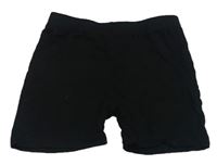 Čierne legínové kraťasy
