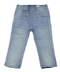 Svetlomodré rifľové džegíny H&M
