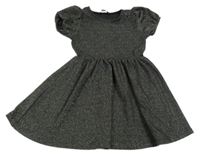 Čierno-farebné trblietavé šaty George