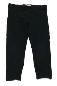 Čierne teplákové legíny C&A