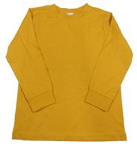 Hořčicové triko PUSBLU