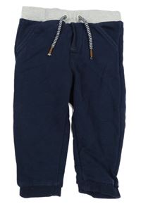 Tmavomodro-sivé tepláky OBaïBi