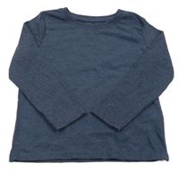 Tmavomodré melírované tričko Kiki&Koko