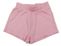 Svetloružové paper bag kraťasy PRIMARK