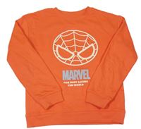 Tmavooranžová mikina se Spider-manem H&M