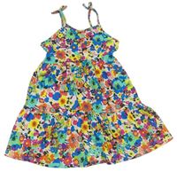 Farebné kvetované šaty Matalan
