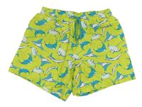 Limetkové plážové kraťasy s platýzy H&M