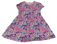 Ružové bavlnené šaty s My Little Pony George