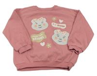 Staroružová mikina s Blush zn. George