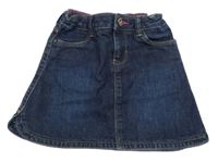 Tmavomodrá riflová sukně Okaidi