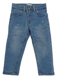 Modré skinny rifle s prošoupáním Primark