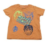 Cihlové tričko s Avengers Primark