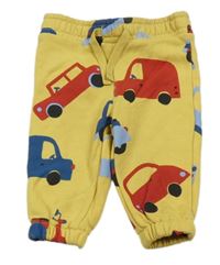 Žluté tepláky s auty Primark