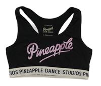 Černá sportovní lambáda s logem Pineapple