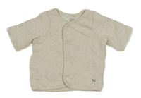 Béžová melírovaná zateplená mikina F&F