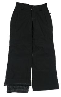 Černé softsthellové kalhoty