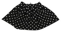 Čierna bodkovaná á sukňa St. Bernard